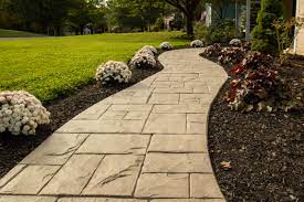 Stamped Concrete Walkways
