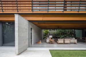 Integrating Concrete and Wood